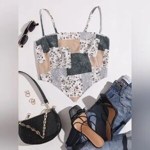 Shein - Triangle Top